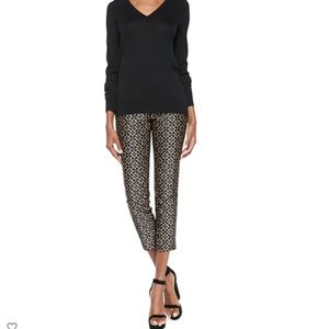 Michael Kors Collection Crop Pants, Size 14